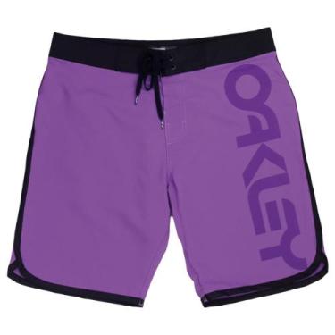 Imagem de Bermuda Oakley Curve Color Boardshorts, 42, New lilac