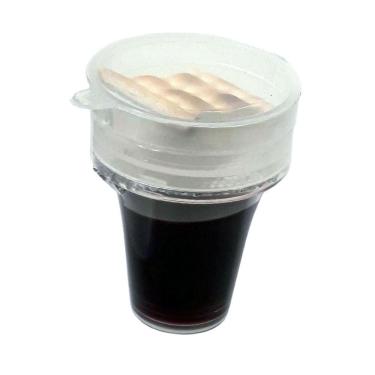 Imagem de Kit Com 192 Cálice Suco De Uva E Pão Para Santa Ceia Lacrado