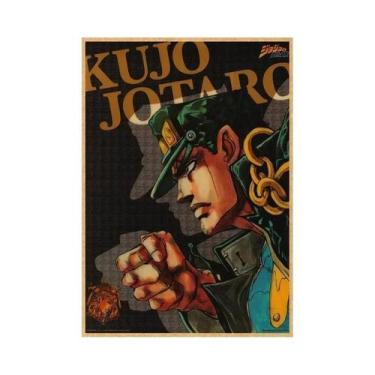 Imagem de Pôsteres Vintage JoJo 2025 Anime JoJo's Bizarre Adventure Arte De Pare