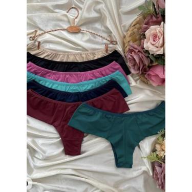 Imagem de Calcinha fio duplo algodão - Toke de sedução, Preto, P, algodão 