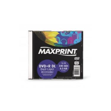 Imagem de DVD+R DL 8.5GB 8x - Dual Layer - Unidade - Maxprint 502314