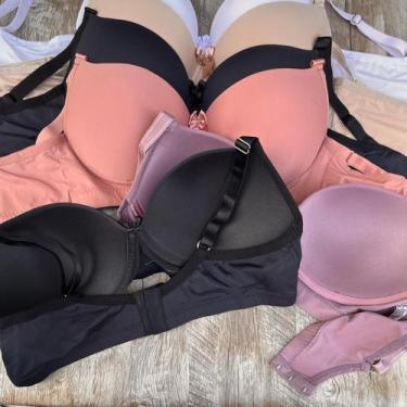 Imagem de Sutiã Plus Size com Bojo e Aro Alças Reforçadas 48 ao 52 - Amy Lingeri