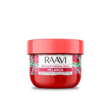 Imagem de Esfoliante Corporal e Facial Melancia Raavi 200g, 200g