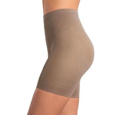 Imagem de Cinta Short Levanta Bumbum Loba Up-Line Lupo 05690, Po de arroz, G