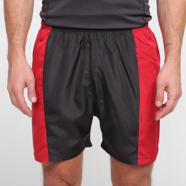 Imagem de Bermuda Gonew Power Masculina, Preto, Vermelho, P