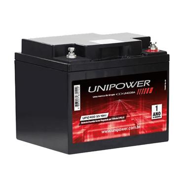 Imagem de Bateria Selada VRLA 12V 40,0AH M6 Up12400 RT 06C043 Unipower
