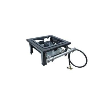 Imagem de Fogão Industrial 1 Boca 30X30 Alta Pressão de Mesa S2000 Metalmaq