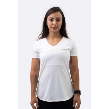 Imagem de Camiseta Dry fit Feminina Branca HUPI Smart, Branco, M