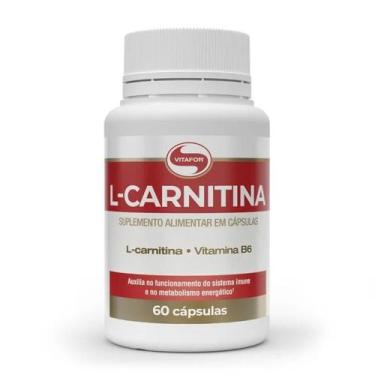 Imagem de L-carnitina - 60 cápsulas - vitafor