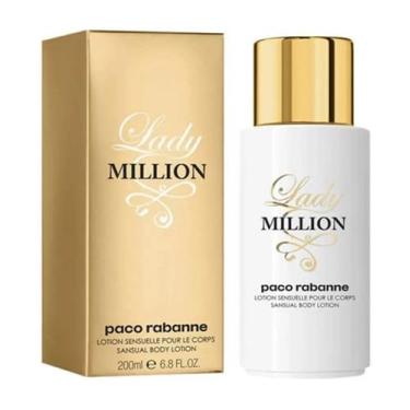 Imagem de Paco Rabanne Lady Million Sensual Body Lotion 200ml Feminino