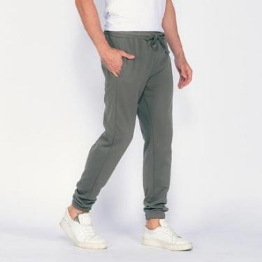 Imagem de Calça Moletom Masculina Fleece Confortavel Cintura Elastico-Masculino