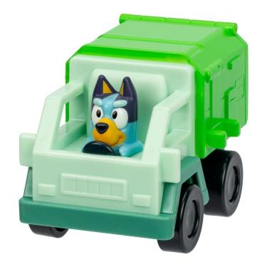 Imagem de Mini Carrinho Bluey - Caminhão De Lixo