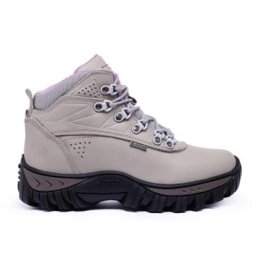 Imagem de Bota Adventure Couro Masculina para Trabalho Bico Resistente - Master 