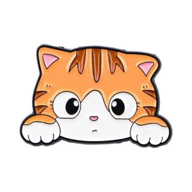 Imagem de Broches De Esmalte De Gato Kawaii Para Mulheres E Crianças, Acessórios