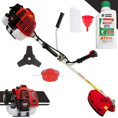 Imagem de Roçadeira Com ÓLEO STIHL Kawashima KW43-L 2T 43cc 1,7HP Robusta de Alta Potência e Performance Ideal Para Manutenção de Rodovias