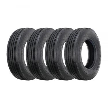 Imagem de Kit 4 Pneus Bransales Aro 17,5 235/75R17,5 BRA01 18 Lonas 143/141K