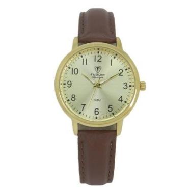 Imagem de Relógio Unissex Tuguir Analógico Imperium TG30510 Dourado e Marrom-Masculino