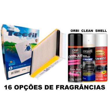 Imagem de Kit Filtro De Ar Condicionado Vw Gol G4 2005/2014 + Limpa Ar Condicion