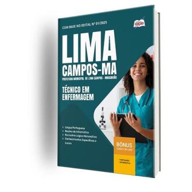 Imagem de Apostila Prefeitura de Lima Campos-MA - Técnico em Enfermagem - Aposti