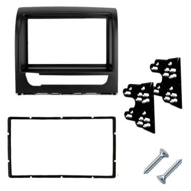 Imagem de Moldura Central Painel Palio Strada Siena Dvd 2din Multimidia - Permak
