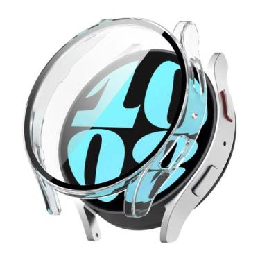 Imagem de Capa case com película compatível com Galaxy Watch 6 44mm ou 40mm - Es