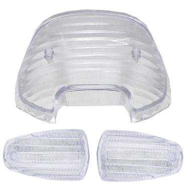 Imagem de Lente Da Lanterna e Pisca Nx 400 Falcon 1999 a 2008 Cristal - Valplas