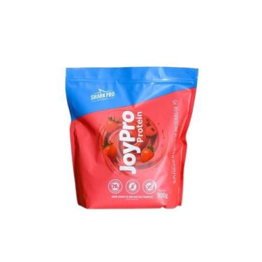 Imagem de Whey JoyPro REFIL 900g Iogurte Morango com Framboesa Shark Pro
