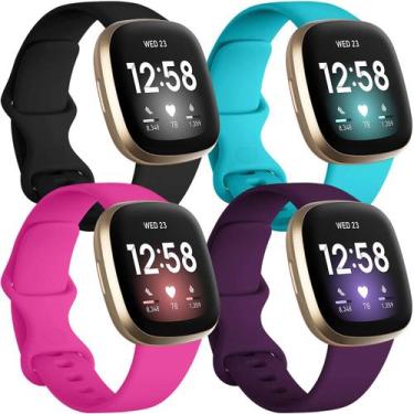 Imagem de Pulseira de relógio Getino compatível com Fitbit Sense/Sense 2/Versa 4