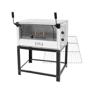 Imagem de KIT - Forno Elétrico Industrial Roma Inox FERI90 220V + Grade Extra - 