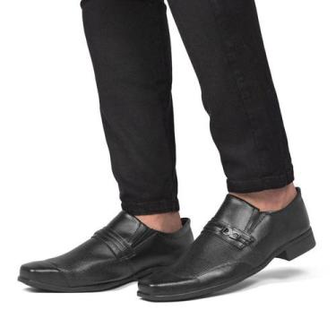 Imagem de Sapato Social Casual Masculino Bico Quadrado Derby Sport Fino 1071 - C