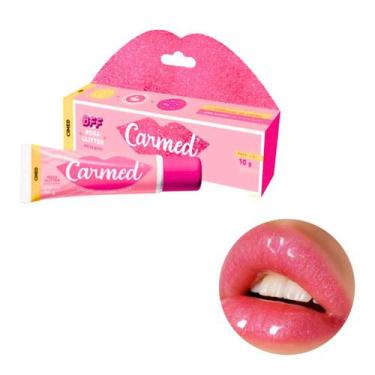Imagem de Hidratante Labial Carmed BFF Rosa Gliter Efeito Gloss