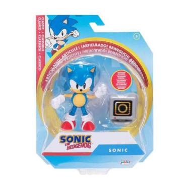 Imagem de Boneco Articulado Sonic De 9Cm Com Acessório- 7899573642242 - Sunny, A