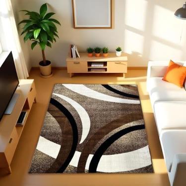 Imagem de 1 Tapete Belga Sala de Estar Sofá Grande Es Mo 100 x 140 Vr - IDEALIZA