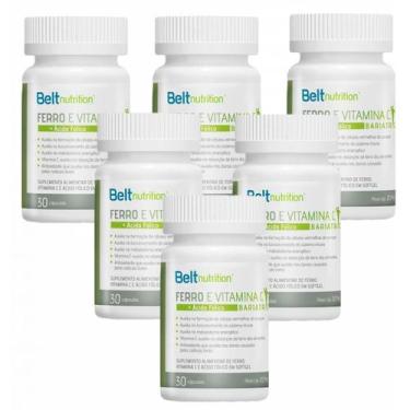 Imagem de 6x Belt Ferro Bariatric - Vitamina C + Ácido Fólico - Belt Nutrition