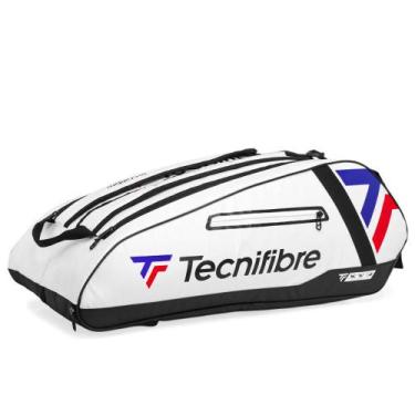 Imagem de Raqueteira Tecnifibre Tour Endurance 12R Branca e Preta