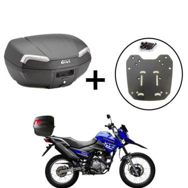Imagem de Baú Bauleto Givi E46ntbr -riviera46l Fume + Suporte Baú Superior Cross