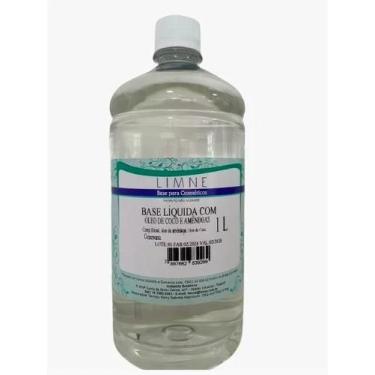 Imagem de Base liquida com oleo de coco e amendoas 1l limne