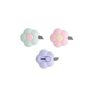 Imagem de Estilete Flor Molin - Mini Estilete Retrátil em Cores Variadas, Lilas