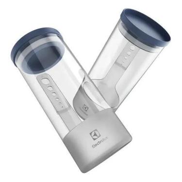 Imagem de Potes Electrolux De Vidro Para Temperos Hortaliças A29904101 Azul