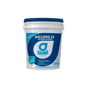 Imagem de Cloro Piscina 33% Dicloro Estabilizado Suall 10kgs
