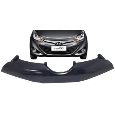 Imagem de Aplique Placa Parachoque Hb20 Hb20s 2013 2014 2015 Preto - G Component