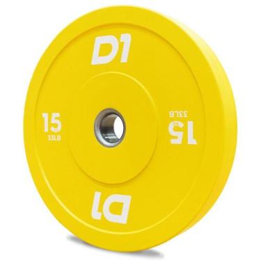 Imagem de Anilha Bumper Training Color 15kg - D1 Fitness
