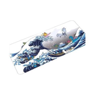 Imagem de Grande Mouse Pad Antiderrapante Pokemon Lugia, Tapete De Mesa Estendid