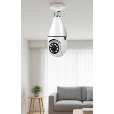 Imagem de 2x Câmera Lâmpada 360 Wifi HD 2MP Visão Noturna Colorida - Congratulat