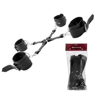 Imagem de Kit Algemas e Tornozeleira DOMINATRIXXX - Sexy shop - vipmix