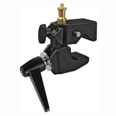 Imagem de Garra Super Clamp 3/8'' e 1/4'' Com Cabeça Ball Head Greika A-25