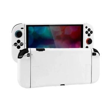 Imagem de Capa Protetora De TPU Macio Roxo E Verde Para Console Switch 2, Capa A