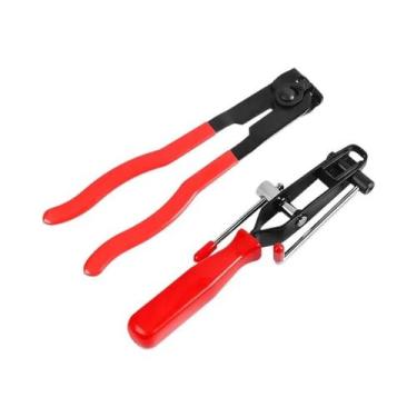 Imagem de Kit De 2 Peças: Alicate De Crimpagem Para Abraçadeiras De Mangueira De