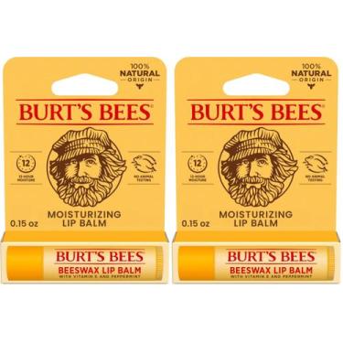 Imagem de Bálsamo Labial Burt's Bees 2 Unidades 4 g Óleo de Hortelã-pimenta