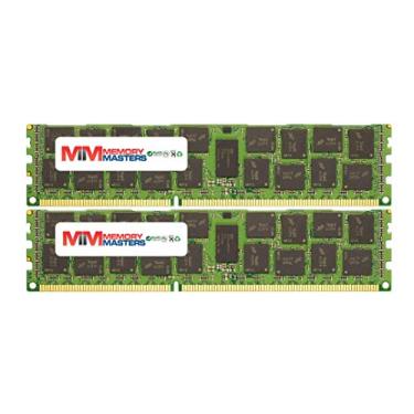 Imagem de Memória RAM de 16 GB 2 x 8 GB compatível com série ML370 G6 entrada DDR3 ECC registrada RDIMM 240 pinos PC3-8500 1066 MHz MemoryMasters atualização do módulo de memória